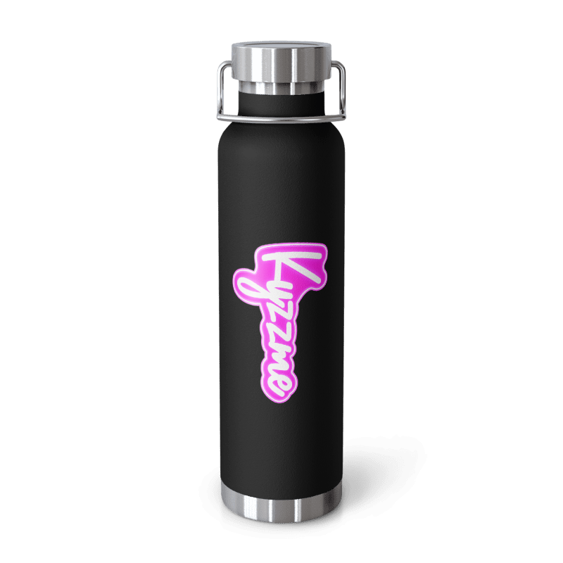 Kyzzme 22oz Vacuum Sealed Stainless Steel Tumbler