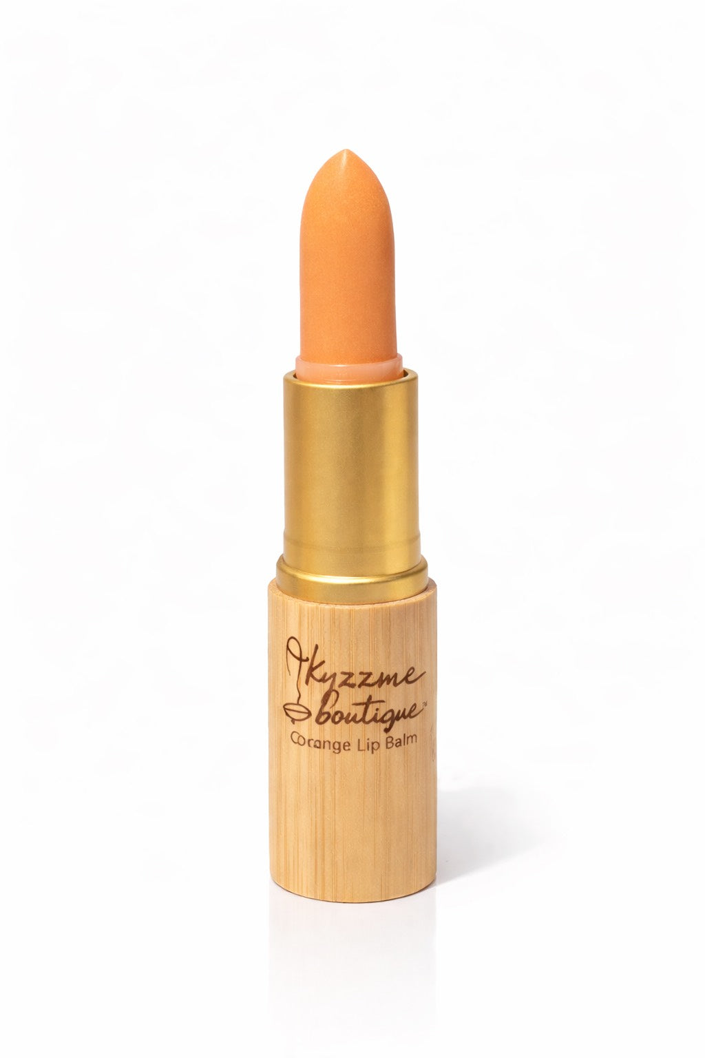 Orange Bliss Bamboo Lip Balm | Long-Lasting Hydration