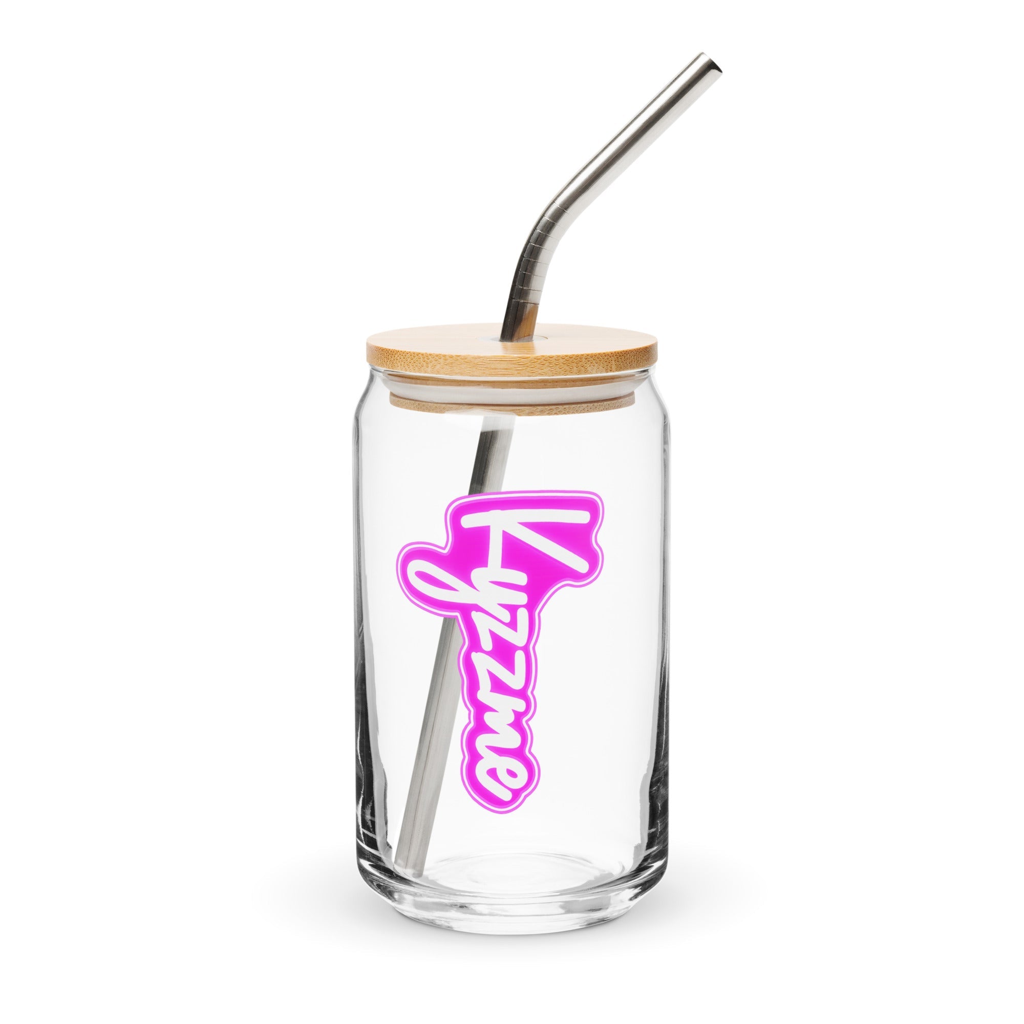 Kyzzme 16oz Jar w/straw