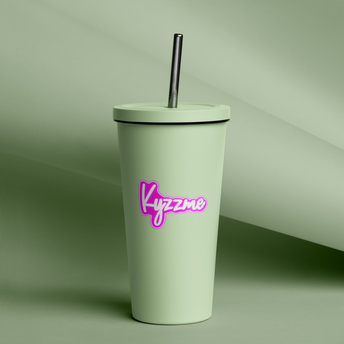 Kyzzme 20oz Tumbler w/straw