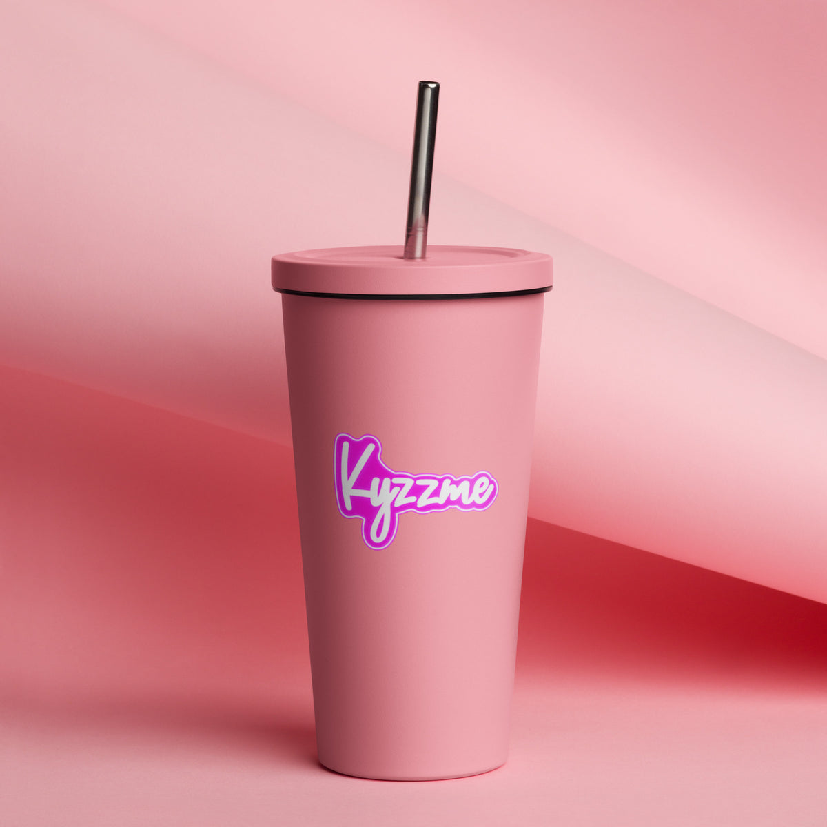 Kyzzme 20oz Tumbler w/straw