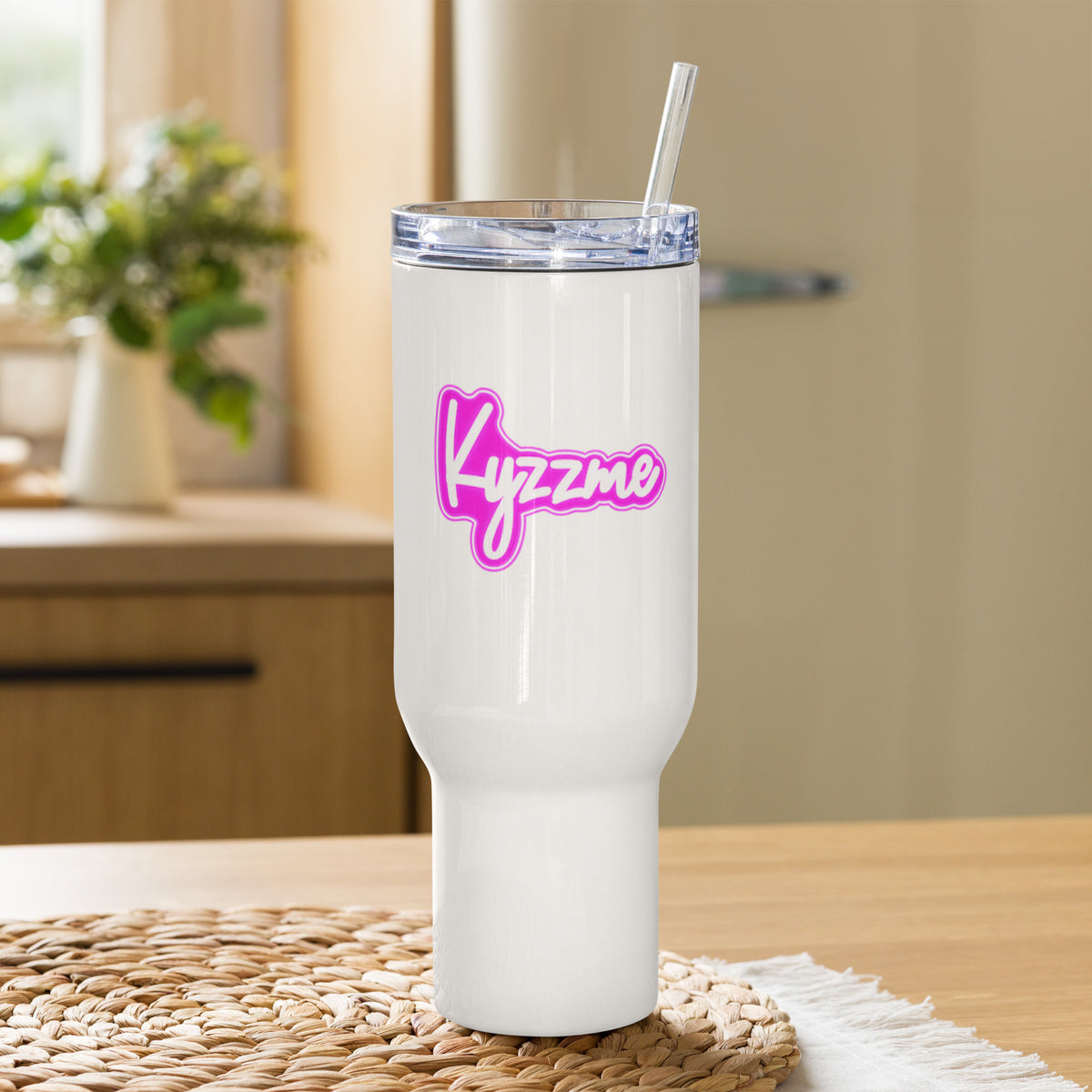 Kyzzme Logo 40oz Travel Mug